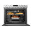 Lanbo 30,9 pouces cubes 5,9 pieds cubes Cuisinière électrique à convection autoportante avec friture et rôtissoire, 5 éléments et commande tactile avant