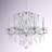 Monroe 6 - Light Dimmable Classic / Traditional Chandelier-31104612-31104613