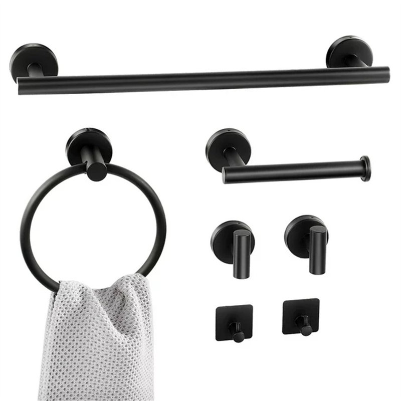 Ensemble de quincaillerie de salle de bain 7 pièces