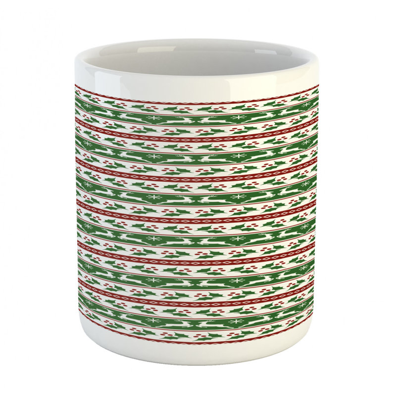 Tasse à café border rennes de saut