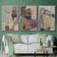 Grès, impression sur toile 3 pièces-91886892-91886894