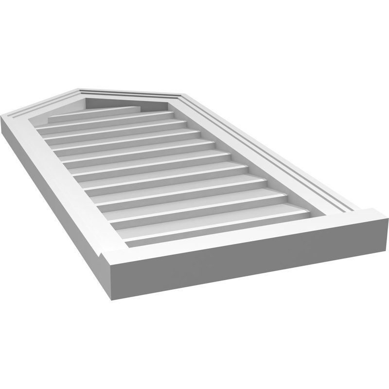 Ventilateur à pignon en uréthane non-fonctionnel Signature, H 34 po x l 16 po x P 2 po