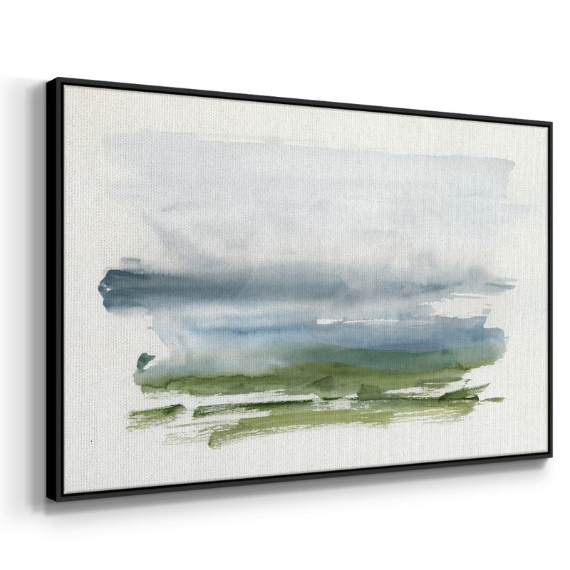 «Coastline Splash III», reproduction sur toile encadrée, Noir, H 17 po x l 25 po x P 2 po