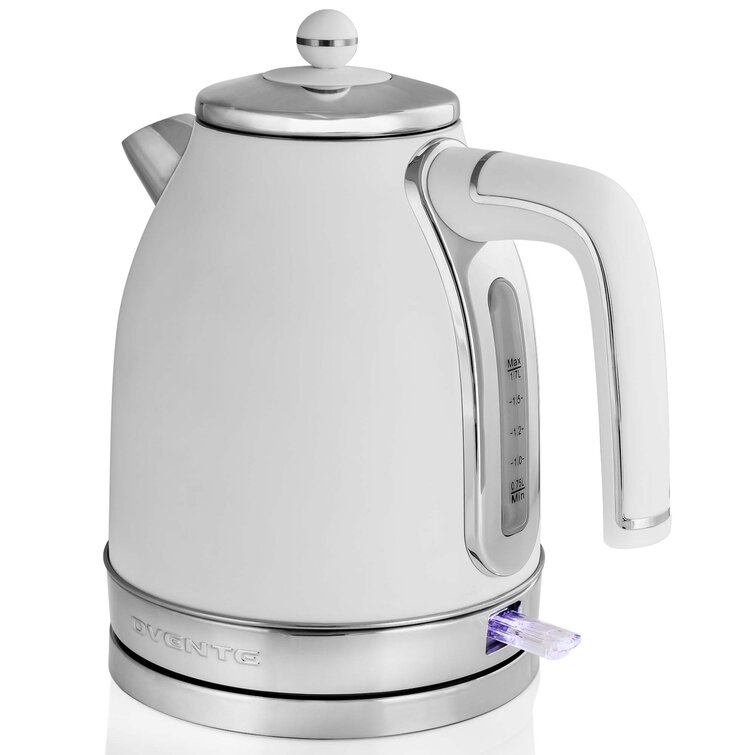 Ovente 1.7 Quarts Stainless Steel Electric Tea Kettle & Reviews