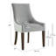 Chaise rembourrée Jackson - Fumée
