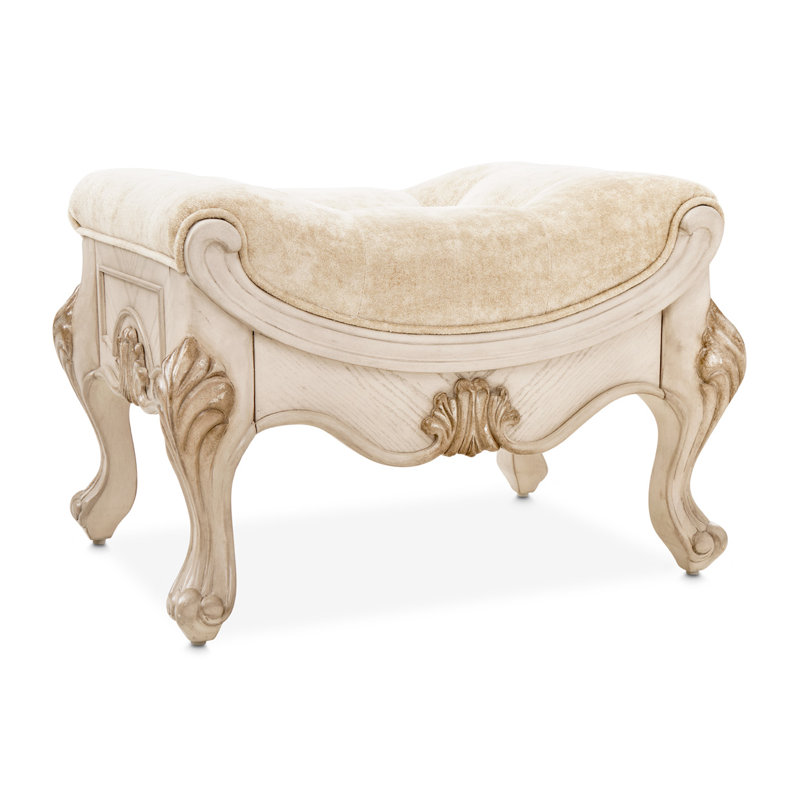 Tabouret de coiffeuse Innocenza, Champagne