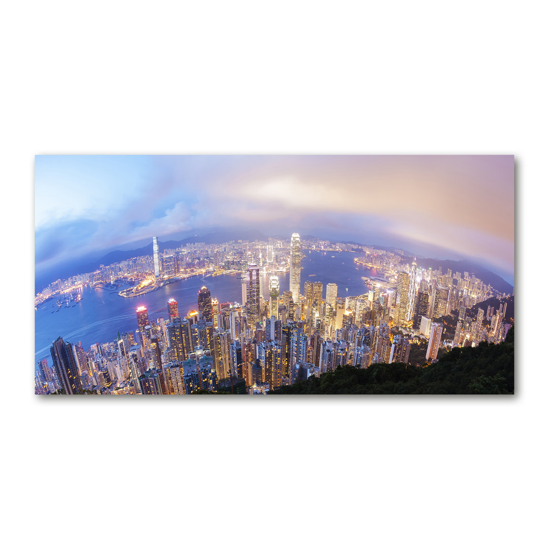 Hongkong-Panorama - Kunstdrucke auf Leinwand