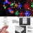 Christmas Lights, 20 Ft 40 LED Snowflake String Lights Battery Operated Fairy Lights Hanging Lights For Bedroom Patio Room Party Home Xmas Decor Indoor Outdoor Christmas Tree Decoration-114853138