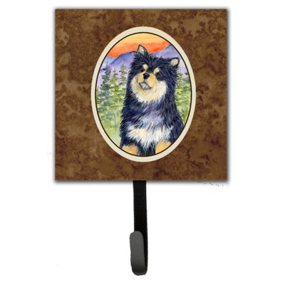 Porte-laisse lapphund finlandais et crochet mural