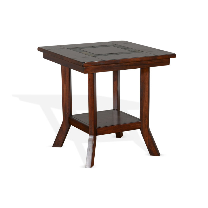 Kahn Solid Wood End Table