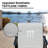 Domi Rectangular 6 - Person 69'' L Metal Patio Outdoor Dining Set (Set of 7)-398768207
