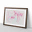 Pink Cherry Blossom Tree in Spring - Picture Frame Painting Print-56851797-56851801