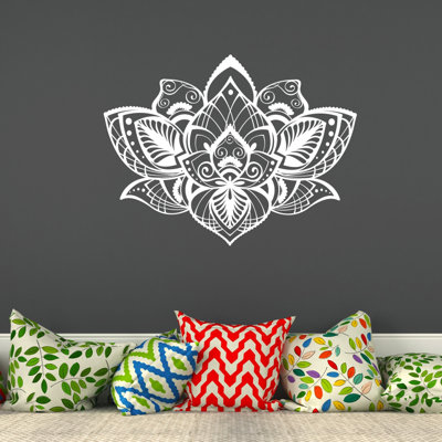 Décalcomanie murale fleur lotus Natazhat