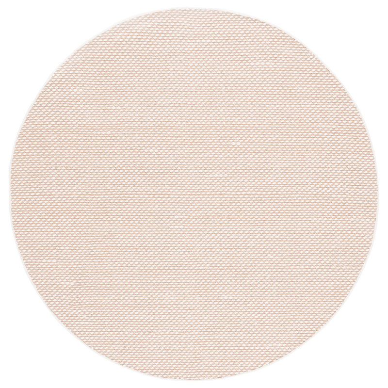 Vermont Flat Weave Wool/Cotton Rug in Beige, Rectangle 6' x 9'