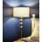 Riley 60 in. Mid-Century Modern LED Energy Efficient Floor Lamp with Fabric Drum Shade