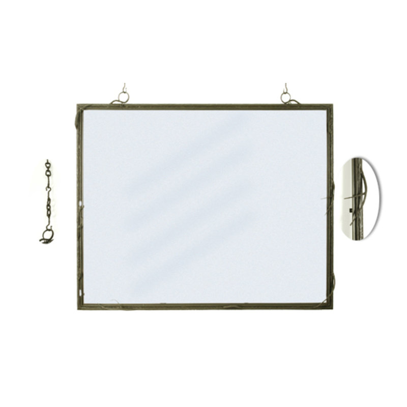 Steel Rectangle Wall Mirror