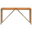Rectangular Steel Outdoor Coffee Table - 80 cm W 40 cm D