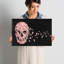 « a magnifique deces », impression sur toile tendue-22647968
