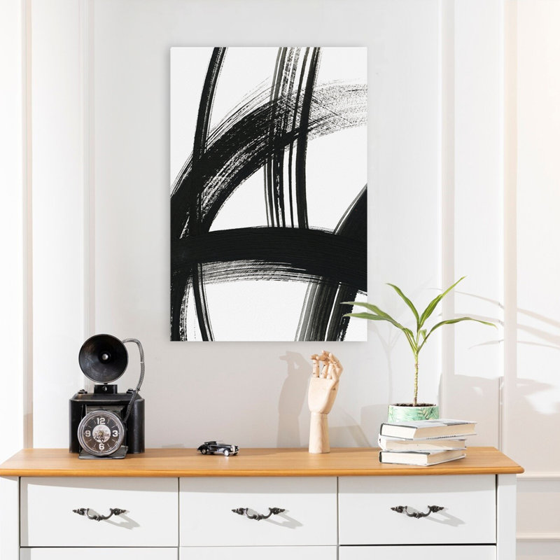 Moderne et contemporain et moderne Spontane II, H 24 po x l 16 po