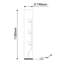 Abancourt 110cm Column Floor Lamp-357033955