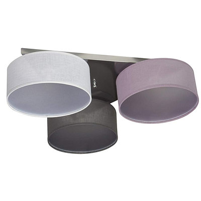 Pulley Fabric Semi Flush Mount