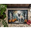 Paillasson intérieur antidérapant Novea Boxer Spooky 27 po x 18 po