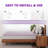 Egg Crate Lavender Memory Foam Topper-1976199366-1976341060