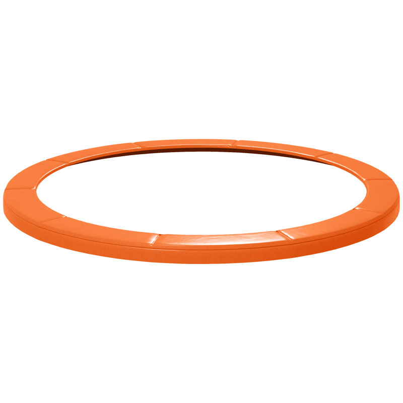 Coussin de bordure pour trampoline, Orange, H 0,6 po x l 168 po x P 168 po