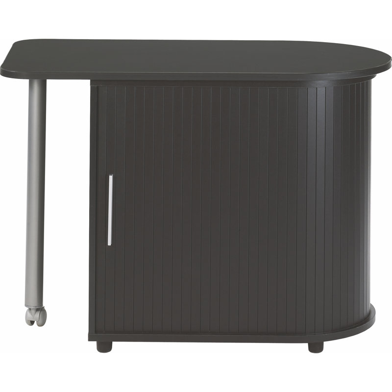 Oval Writing Desk, Black
