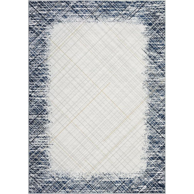 Washable Area Rug ,Non Slip Low Pile Pearl Velvet Abstract Carpet, Modern Rug for Living Room Bedroom,