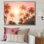 " Rose Radiance Sunset Palm Trees III "