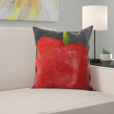 Paprika Throw Pillow