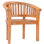 Peanut Teak Patio Dining Chair