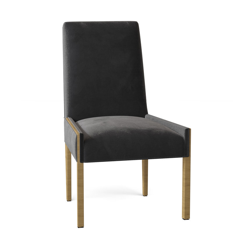 Chaise d'appoint rembourrée Libby Langdon, Noisette, 9107 Lin