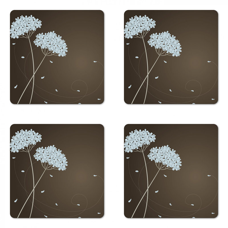 Square 4 Piece Coaster Set