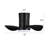 22''  3-ABS Blades Smart  indoor LED Ceiling Fan with Remote-1281072280-1281072281