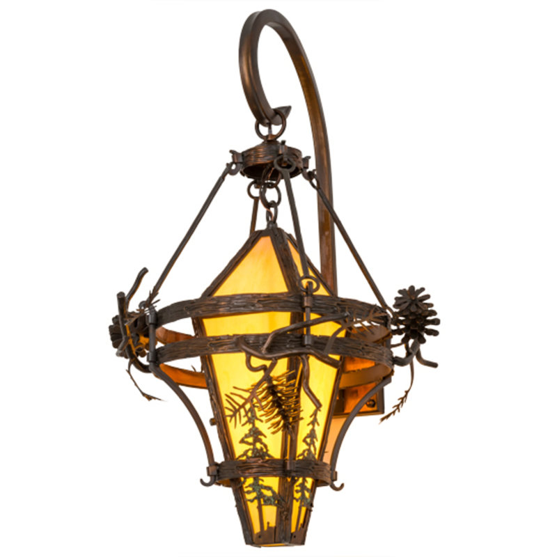 Lone Pine 1 - Light Armed Sconce