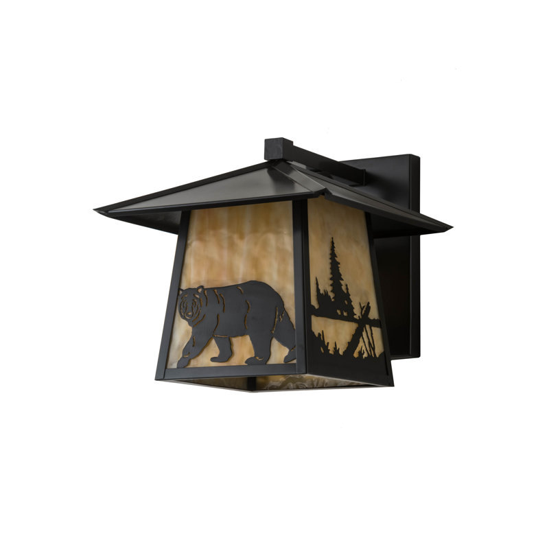 Rustic Lodge 1 - Light Outdoor Wall Lantern