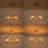 5 - Light Ribbed Sputnik Sphere Modern Glass Bubble Chandelier-804012359