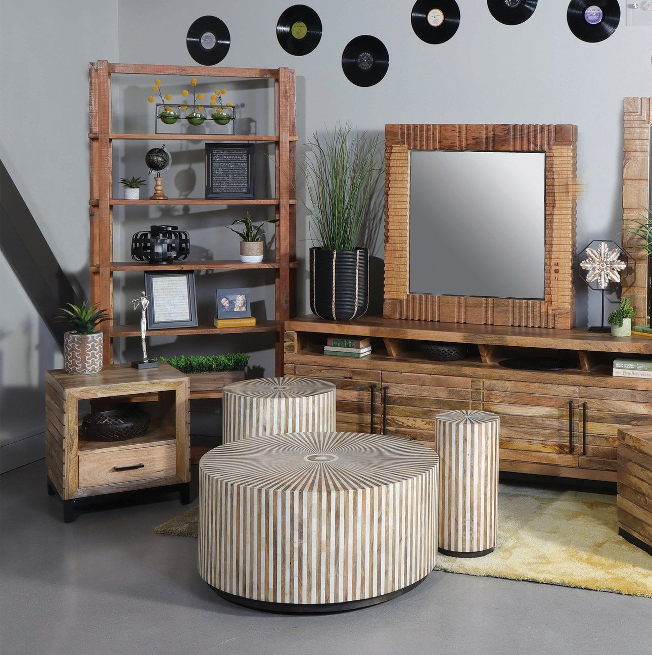 Imogen Drum Coffee Table