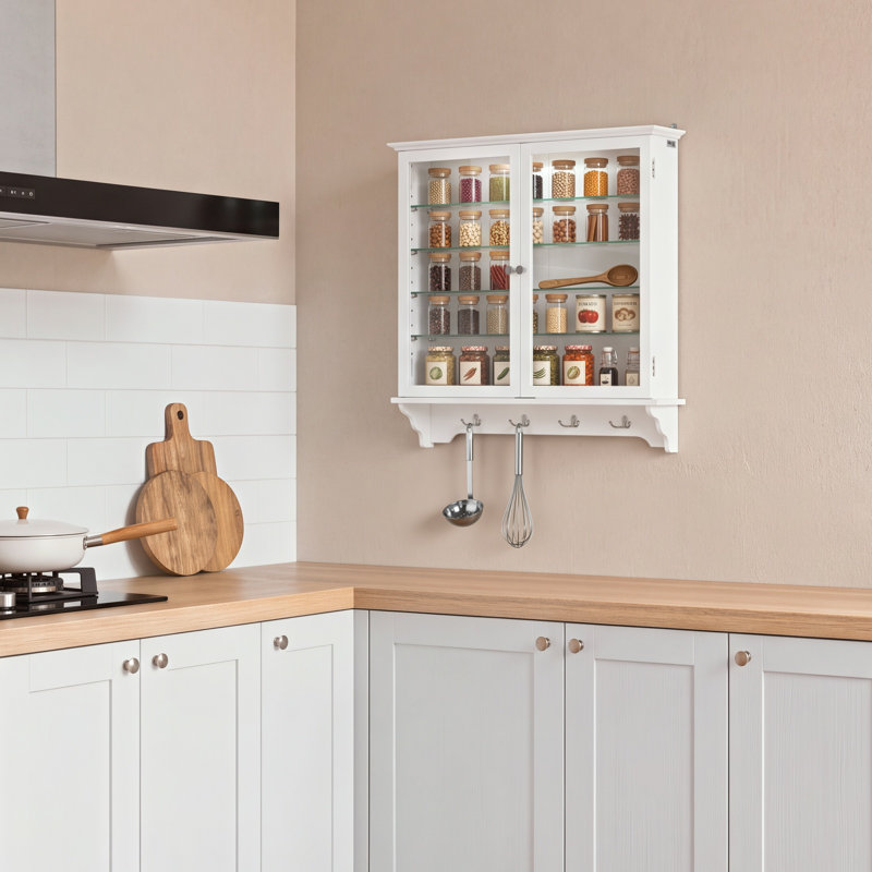 68 cm W Display Cabinet with Lighting