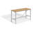 Travira Rectangular Tekwood Outdoor Bar Table-846330693