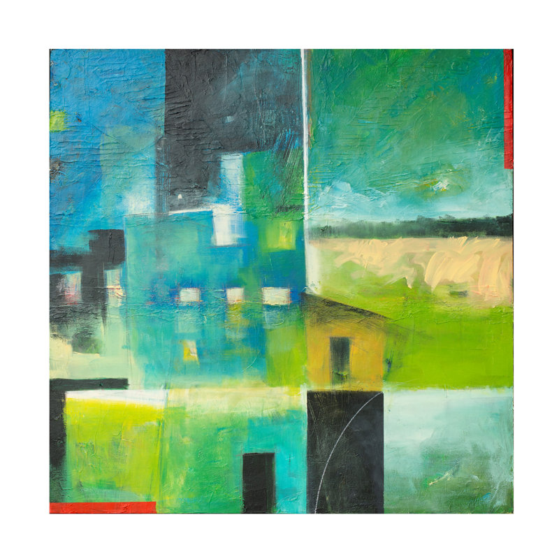 Art sur toile «olog », H 14 po x l 14 po