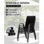 12.75cm H Metal Stacking Armchair-764217542