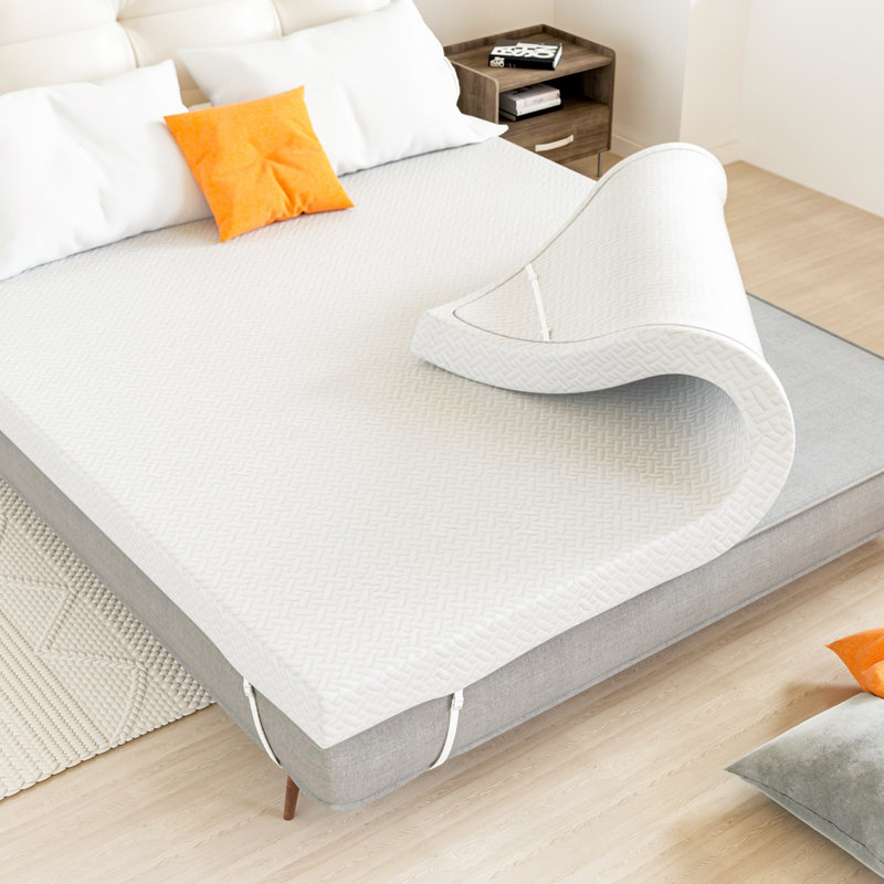 Surmatelas en rayonne de bambou, Complet/Double