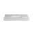 Stone Resin Bathroom Vanity Basin Sink - Matte White, 48.07 In Depth, 19.04 Width, 4.38 Height, 54.17 Lb Versatile Spatial Fit, High Grade Scratch , Flexible Mounting Options, Elegant Look,
