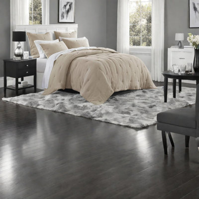Ultimate Comfort King Bedding Set, Cotton Muslin With Elegant Embroidery