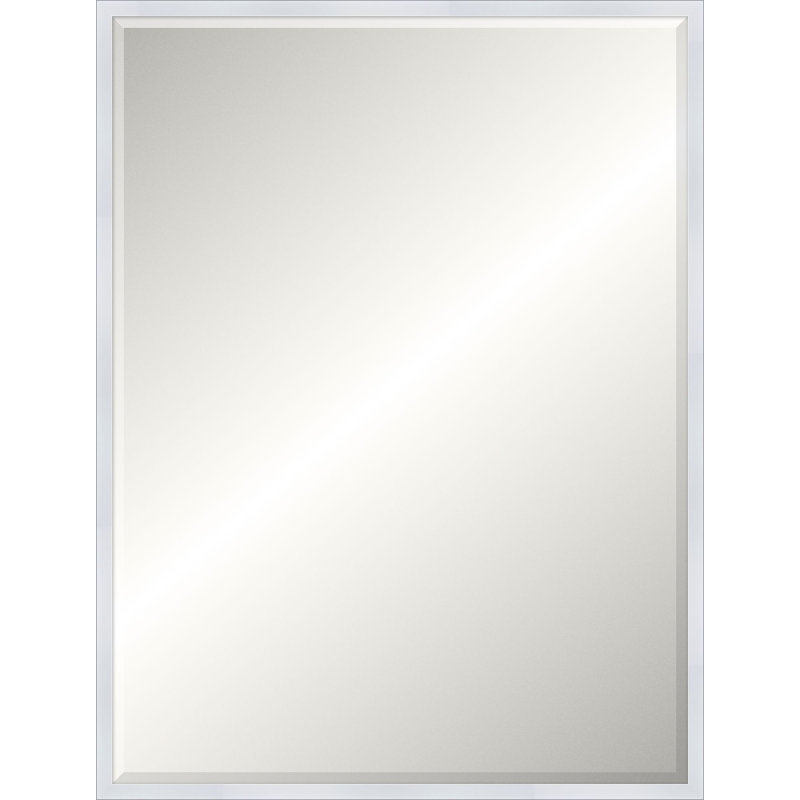 Davenport Solid Wood Beveled Mirror, Espresso, 35.75" x 23.75", Rectangle