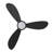 52" Smart Flush Mount Ceiling Fan with Remote Control and LED Light Kit Included-70837835