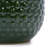 3 Pieces Of Dark Ceramic Flowerpots For Outdoor And Indoor Decor - Frost-, Heat-, Weather-, Sleek Design, Built-In Drainage, 9.63" L X W 8.27" H, 11.89 Lbs Modern Planters   3  Spaces All-Weather ,-747741512